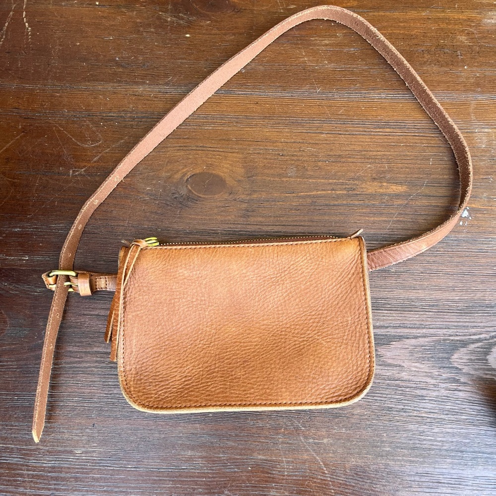 Madewell Leather Pouch Belt Bag